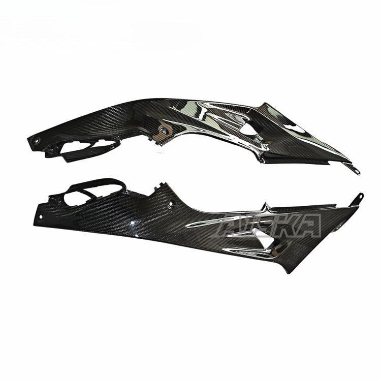 AISKA Twill Wave Dry Carbon Fiber Motorcycle Fuel Tank Side Plate Panel Fairing Kit for BMW S1000RR 2015-2018