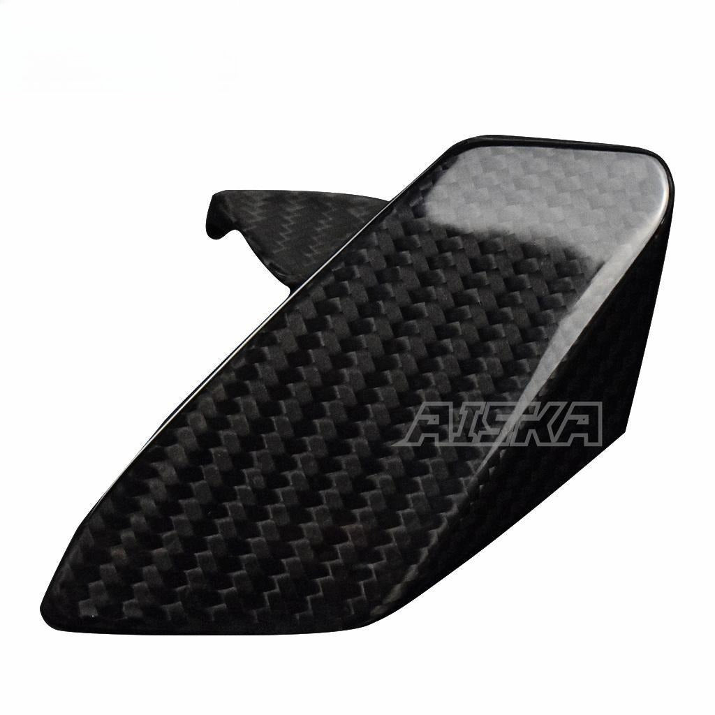AISKA 3K Full Dry Carbon Fiber Motorcycle Accessories Hand Brake Lever Reservoir Cap Cover for Honda XADV 750 2017 2018 2019