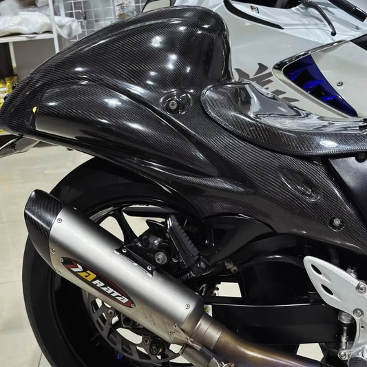 AISKA Suzuki GSX1300 R Hayabusa Gen2 2008-2020 Carbon Fiber Rear Side Seat Section Panel
