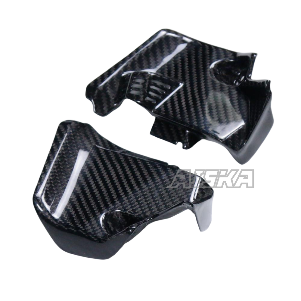 AISKA Dry Carbon Fiber Inner Dash Side Cover Panels for Suzuki GSXR1000 GSXR1000R GSXR1000RR 2017-2025
