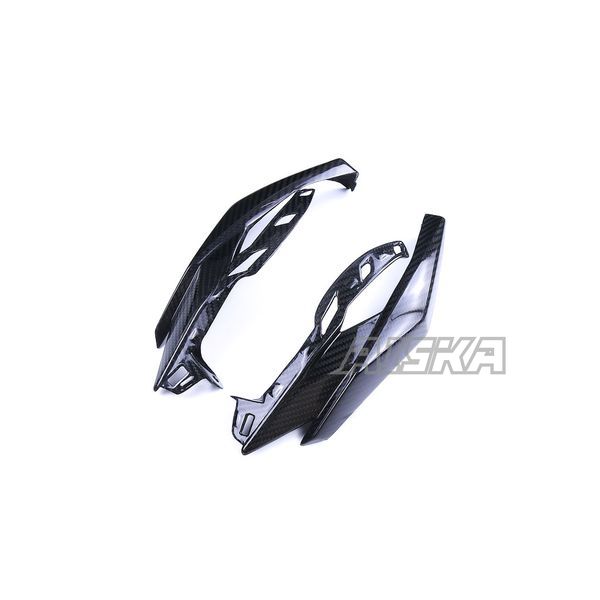 AISKA 3K Dry Carbon Fiber Motorcycle Accessories Front Headlight Side Fairing Cover Panels for Kawasaki Z1000 2014+