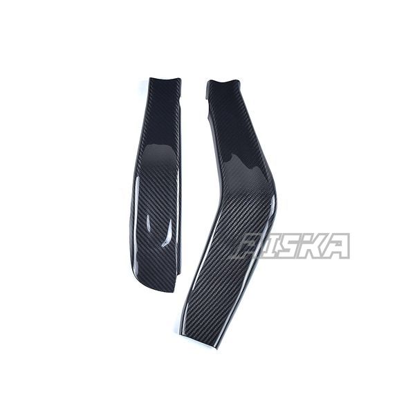 AISKA 3K Dry Carbon Fiber Motorcycle Accessories Swingarm Swing Arm Cover Fairing for Kawasaki Ninja ZX-25R 2020-2024