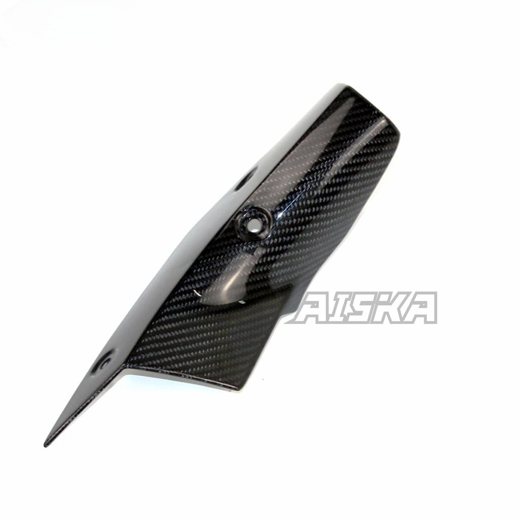 AISKA Motorcycle Carbon Fiber Exhaust Pipe Cover Protector Heat Shield Fairing Kits for Yamaha R1 R1M 2015-2025