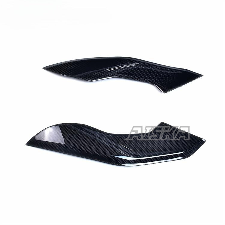 AISKA 100% 3K Twill Weave Motorcycle 3K Carbon Fiber Gas Fuel Tank Small Side Plate Fairing Panel for BMW S1000R M1000R 2021-2025