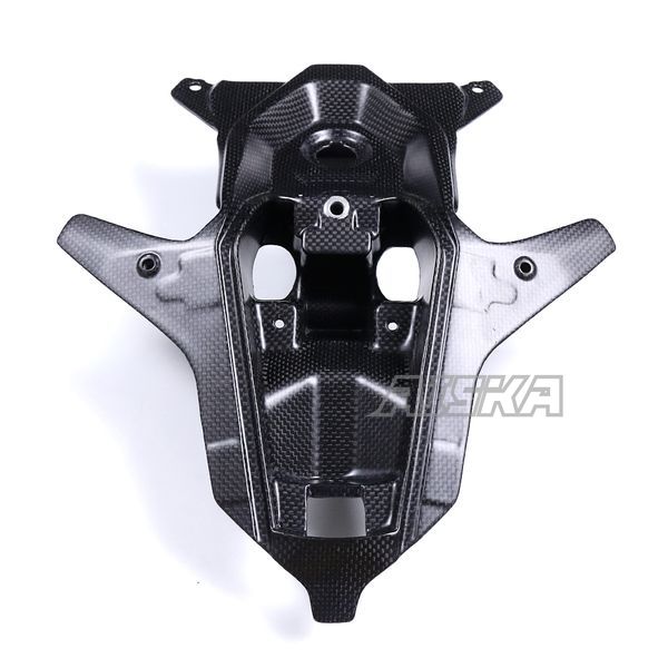AISKA New 100% 3K Full Dry Carbon Fiber Motorcycle Rear Tail Seat Under Stay Fairing for Ducati Panigale V4 V4S 2025