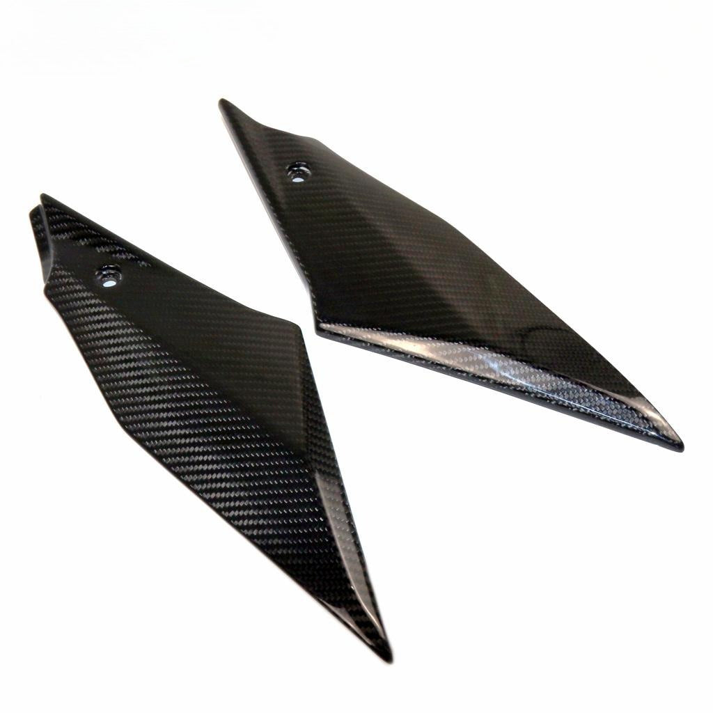 AISKA Tank Side Panels Motorcycle Carbon Fiber Gas Fuel Tank Side Cover Fairing for Yamaha R1 R1M 2015-2025