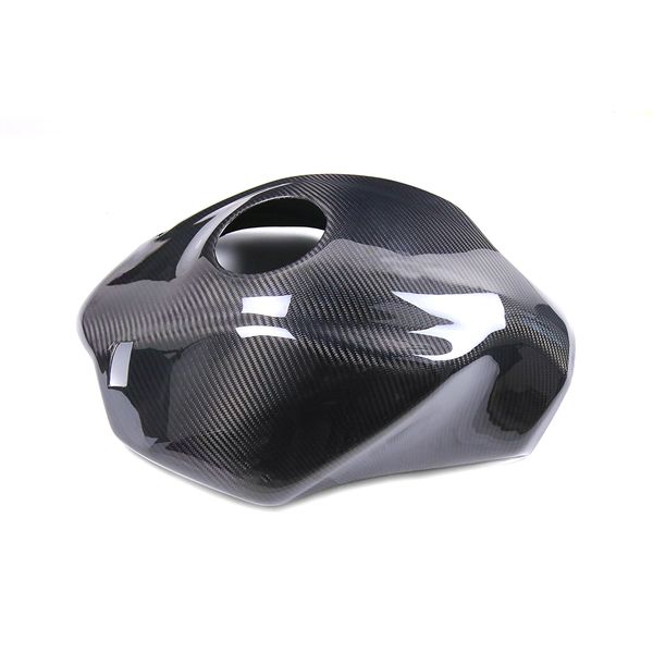 AISKA Full 3K Dry Carbon Fiber Motorcycle Full Fuel Gas Tank Cover for Kawasaki Ninja H2 H2R 2015-2024