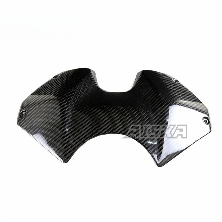 AISKA Motorcycle Parts Wholesale Carbon Fiber Fuel Tank Cap for Ducati Panigale Streetfight V4 V4S V4R 2018-2024