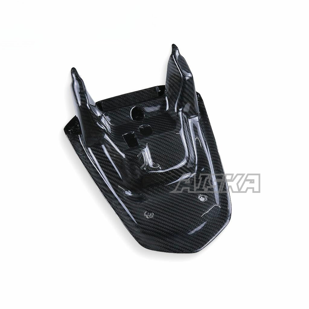 AISKA Motorcycle 3K Dry Carbon Fiber Rear Seat Cowl Pillion Passenger Cowl Seat Cover Fairing for Honda CB650R CBR650R 2019+
