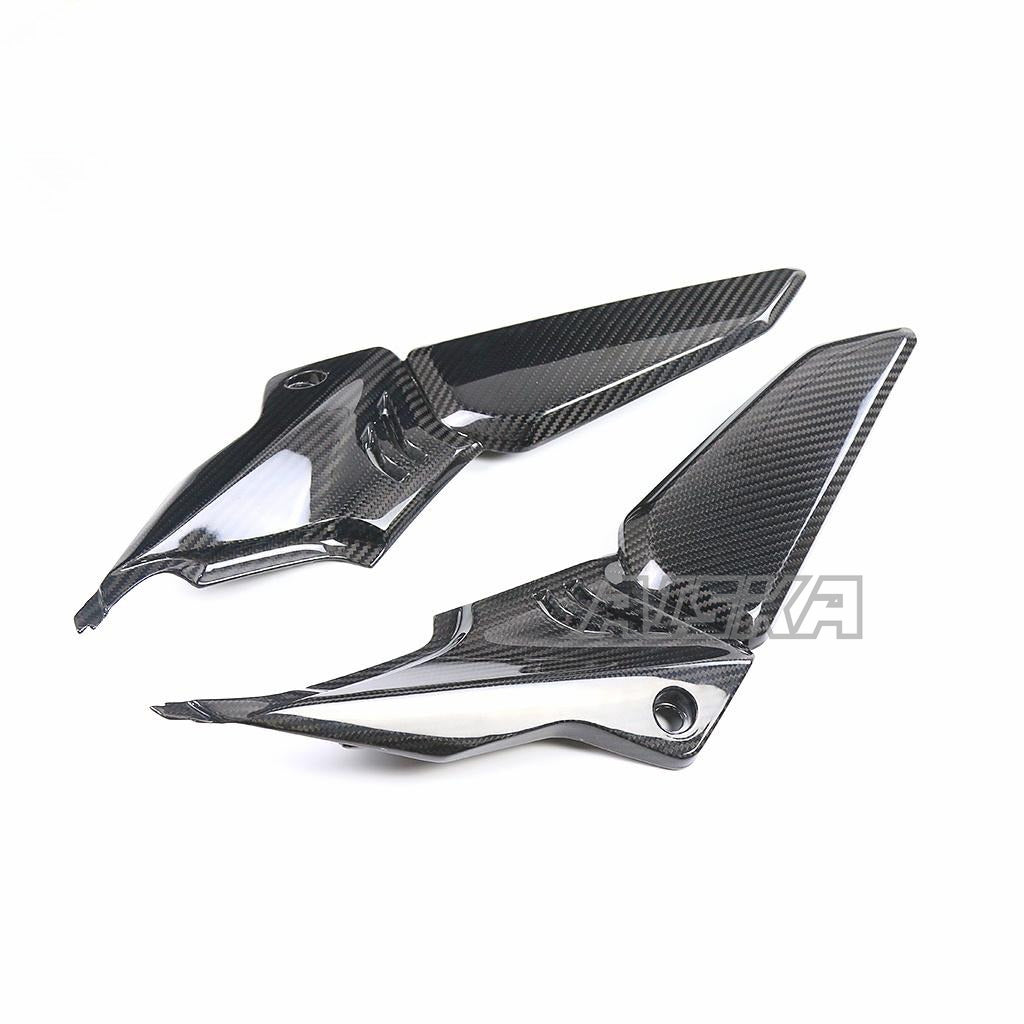 AISKA 3K Dry Carbon Fiber Motorcycle Body Fairing Cover Rear Seat Side Panels for Honda CB650R 2019+