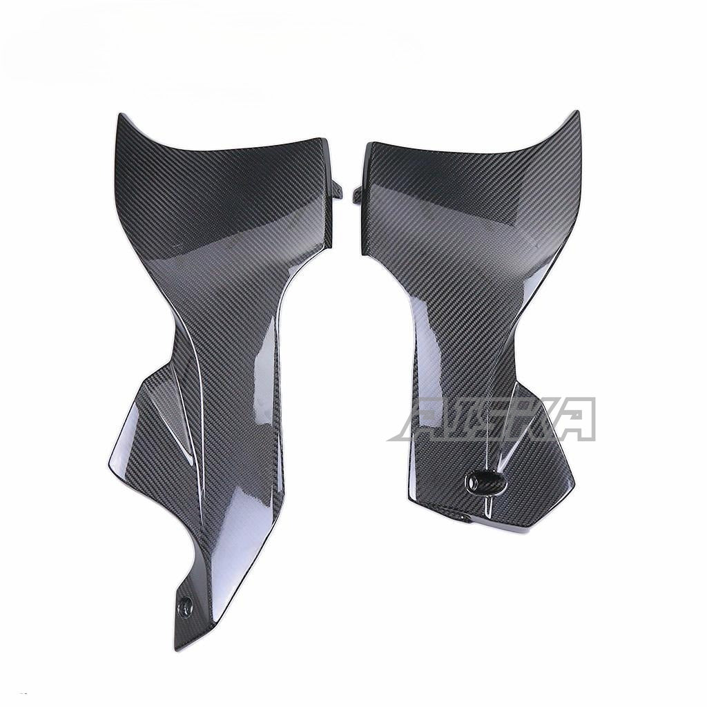 AISKA 3K Dry Carbon Fiber Motorcycle Accessories Lower Side Diversion Fairing Kit for SUZUKI GSX1300R 2021-2025