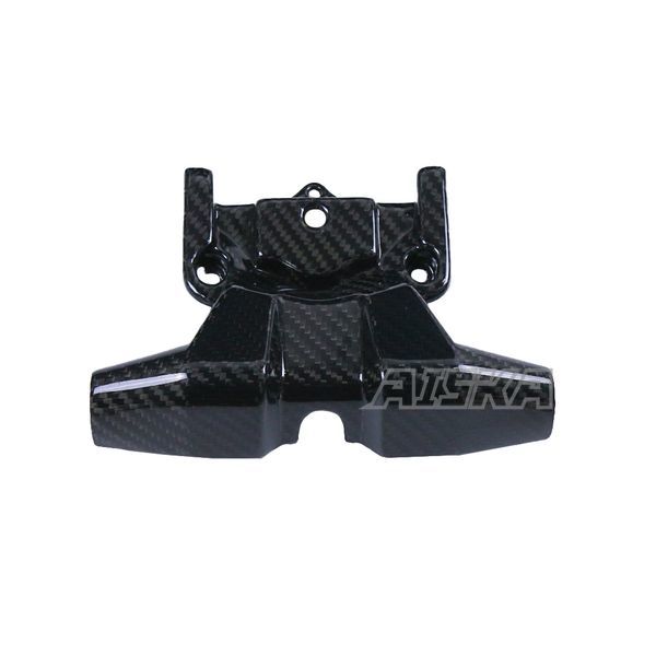 AISKA 1290 Super Duke 3K Dry Carbon Fiber Motorcycle Front Light Upper Cover for KTM 1290 Super Duke R 2017-2019