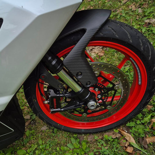 AISKA Aprilia RS457 2023-2025 Carbon Fiber Front Fender