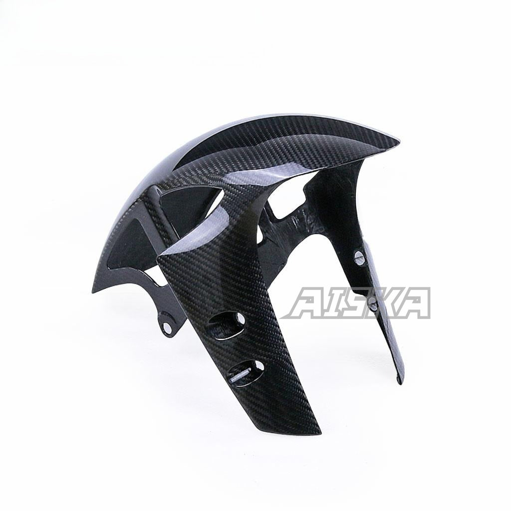 AISKA R6 Carbon Front Fender Splash Motorcycle Carbon Fiber Front Fender Hugger Mudguard for Yamaha R6 2017-2024 2022 2023