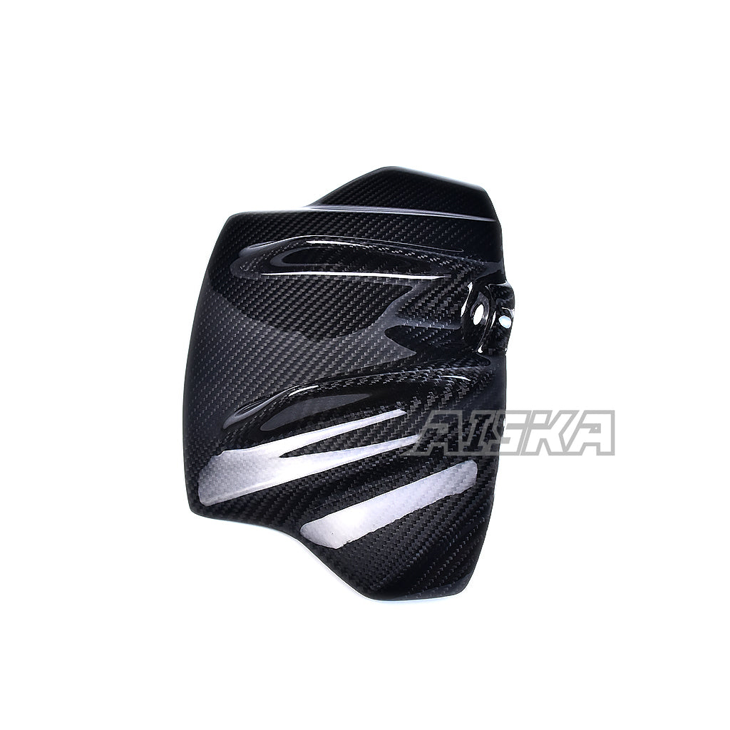 AISKA 100% 3K Carbon Fiber Motorcycle Fuel Tank Front Cover 3*3 Accessories for Aprilia RSV4 2009+ Tuono V4 2009-2020