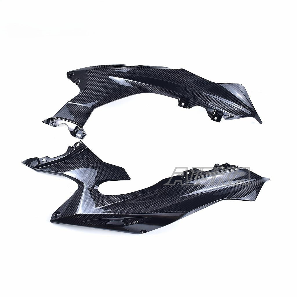 AISKA R6 Carbon Fiber Fairings Motorcycle Carbon Front Upper Side Fairings Panels Cover for Yamaha R6 2017-2024 2021 2022 2023