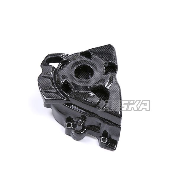 AISKA 3K Dry Carbon Fiber Motorcycle Accessories Sprocket Cover With Side Cover Kits for Kawasaki Z1000 2014-2019 2017 2018