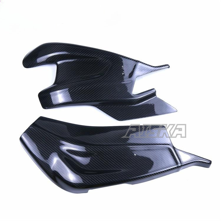 AISKA Twill Wave Dry Carbon Motorcycle Frame Cover Chain Protection Swingarm Covers Guards for BMW S1000RR 2015-2018
