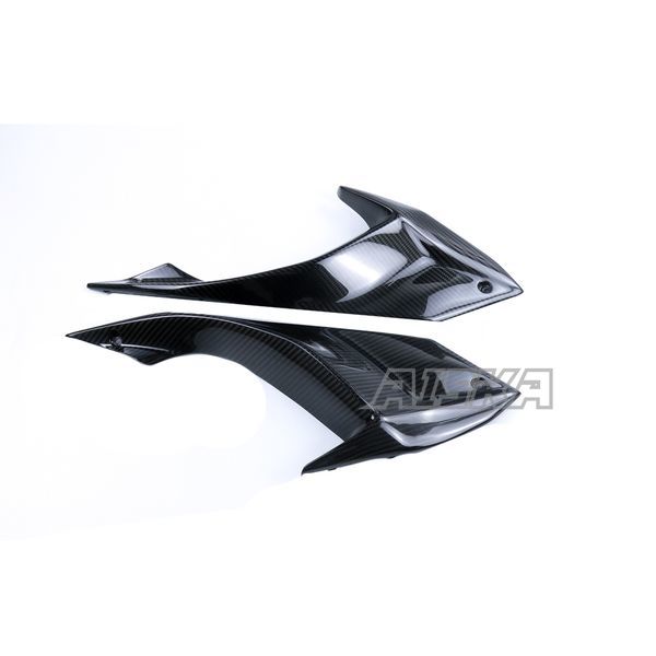 AISKA 100% 3K Dry Carbon Fiber Motorcycle Accessories Side Panels Side Frame Fairing Cover for Kawasaki Ninja 650 2014-2024