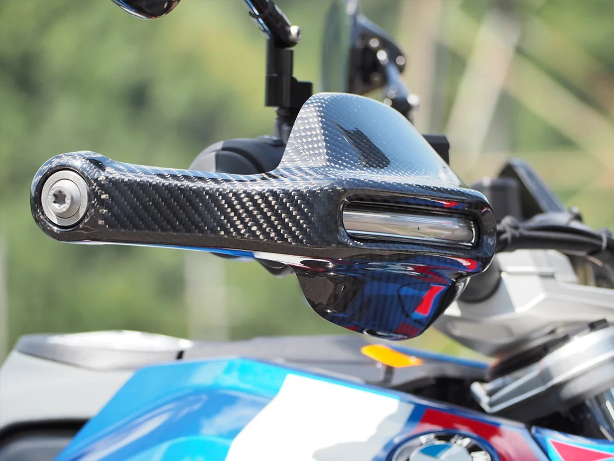 AISKA R1300GS Carbon Parts 100% Full Real 3K 3*3 Dry Carbon Fiber Motorcycle Hand Guards Handguards for BMW R1300GS 2023 2024