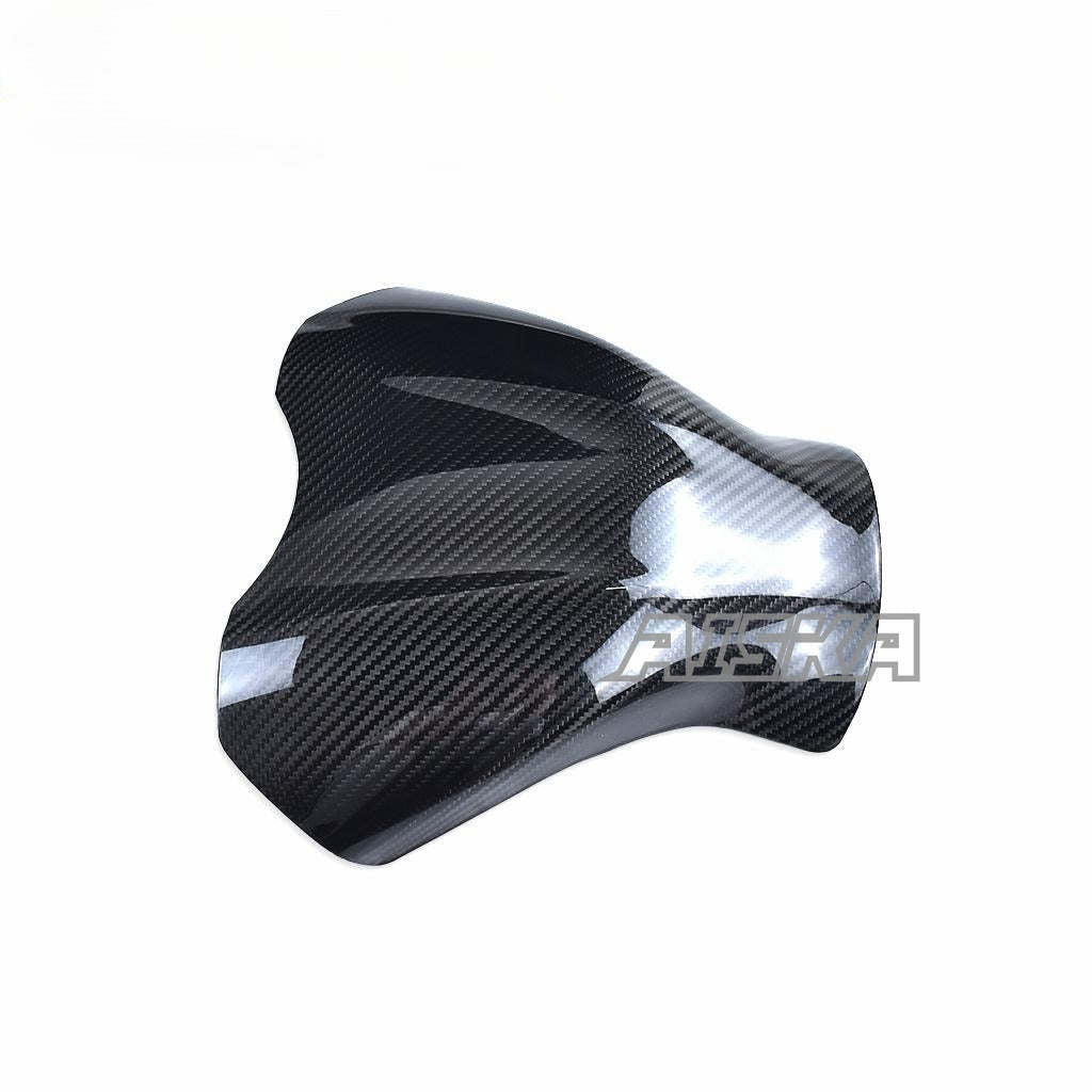 AISKA R6 Carbon Fiber Tank Cover Motorcycle Carbon Fibre Fuel Gas Tank Cover Protector Guard Fairing for Yamaha R6 2017-2024
