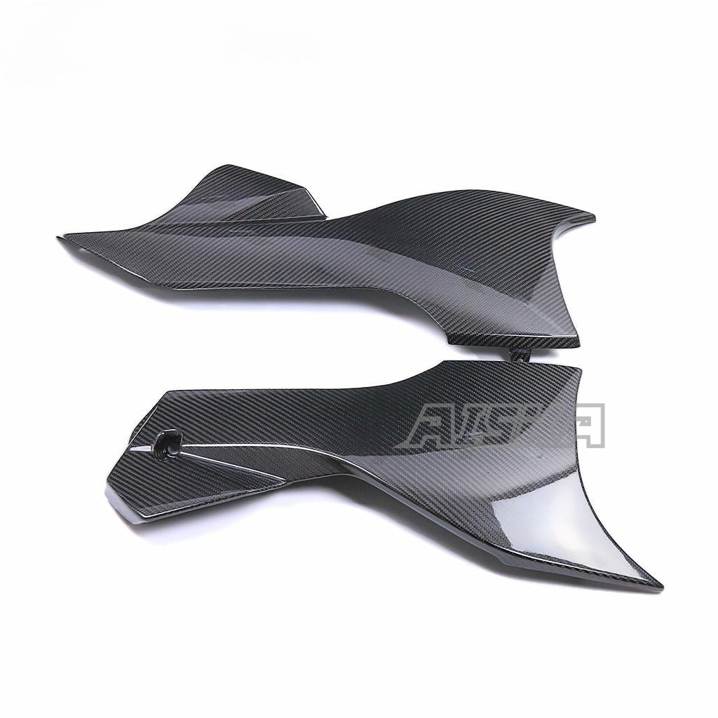 AISKA 3K Dry Carbon Fiber Motorcycle Accessories Lower Side Diversion Fairing Kit for SUZUKI GSX1300R 2021-2025