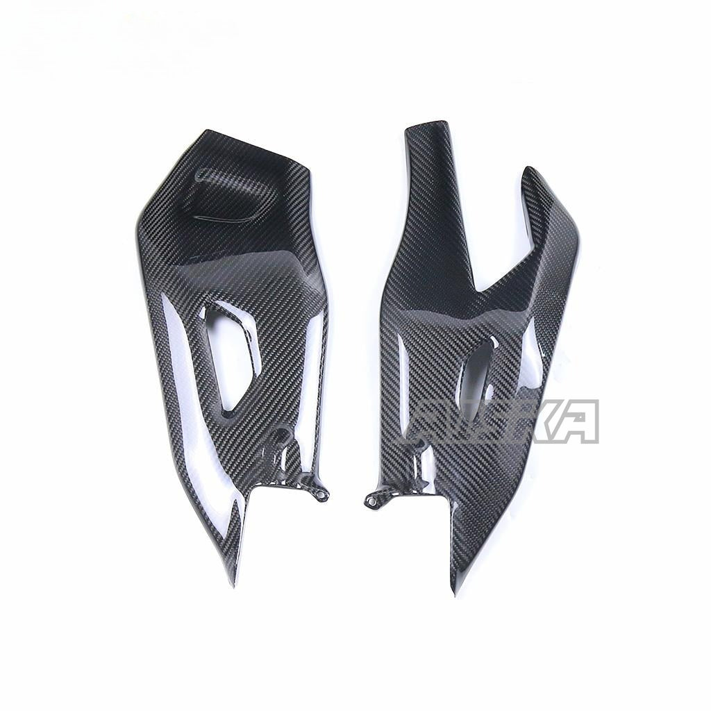 AISKA 3K Dry Carbon Fiber Motorcycle Swingarm Chain Protector Swing Arm Cover for Yamaha YZF-R1 R1M 2015-2025