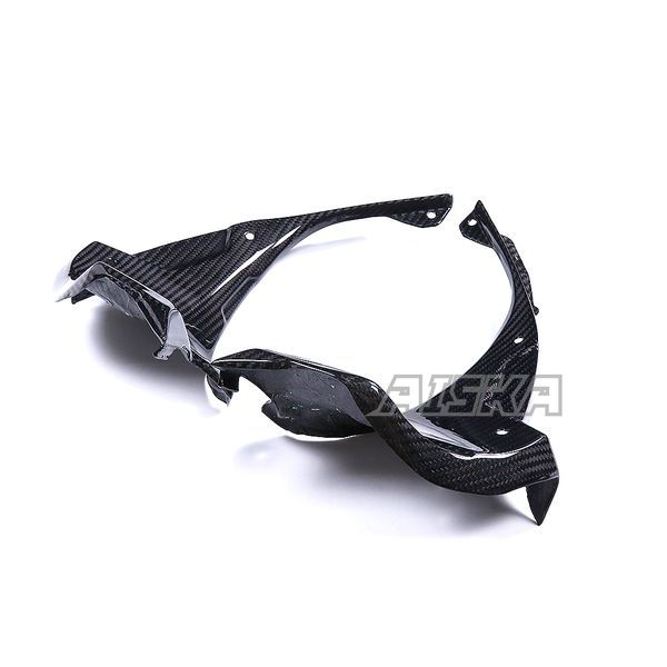 AISKA 3K Dry Carbon Fiber Motorcycle Dashboard Side Pane Fairings Custom Fit for Kawasaki Ninja ZX-6R 2024+