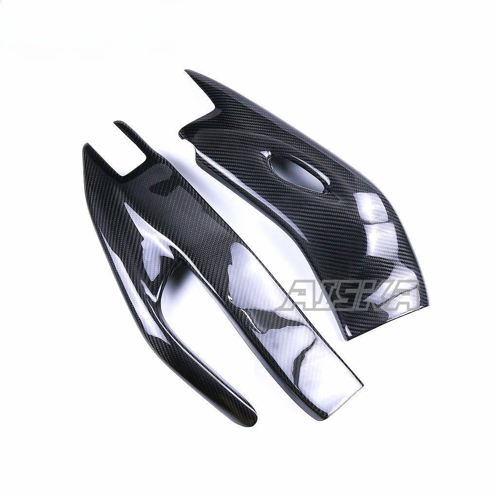 AISKA 3K Full Dry Carbon Fiber Motorcycle Swingarm Covers Swing Arm Protectors for Honda CBR1000RR 2008 2009 2010 2011 2012