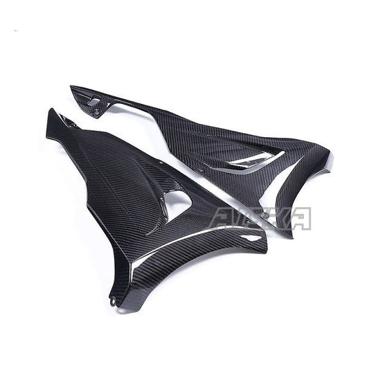 AISKA Kawasaki Ninja ZX-6R 2024+ Carbon Fiber Lower Belly Pan Fairing