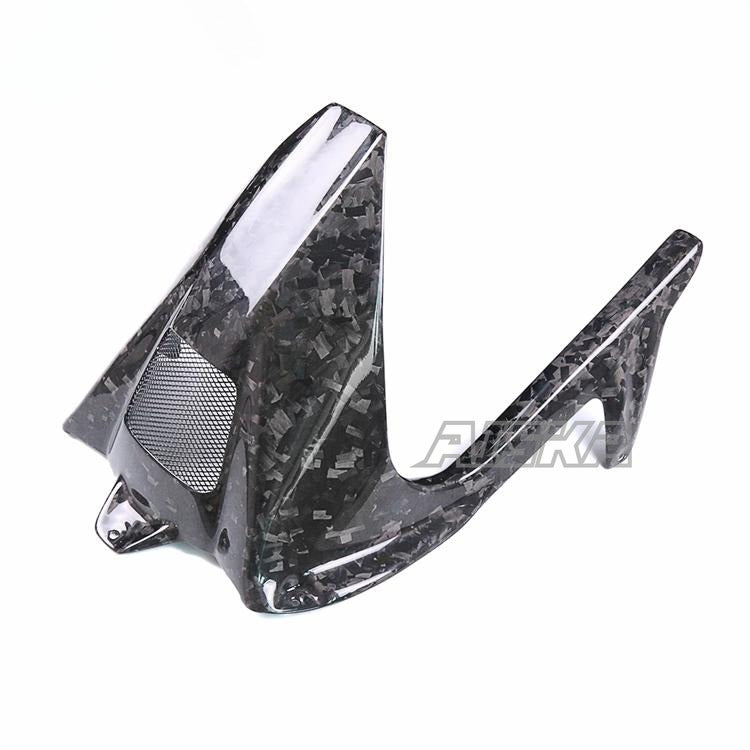 AISKA Forged Weave Glossy 3K Carbon Fiber Fender Motorcycle Rear Wheel Fender Mudguard Hugger for BMW S1000RR 2015-2018