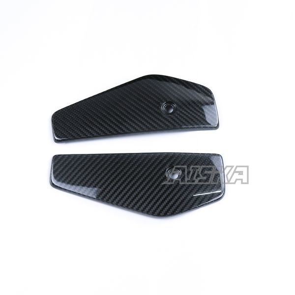 AISKA 690 Duke 3K Dry Carbon Fiber Motorcycle Radiator Side Cover Plate Fairing for KTM 690 Duke 2012-2019