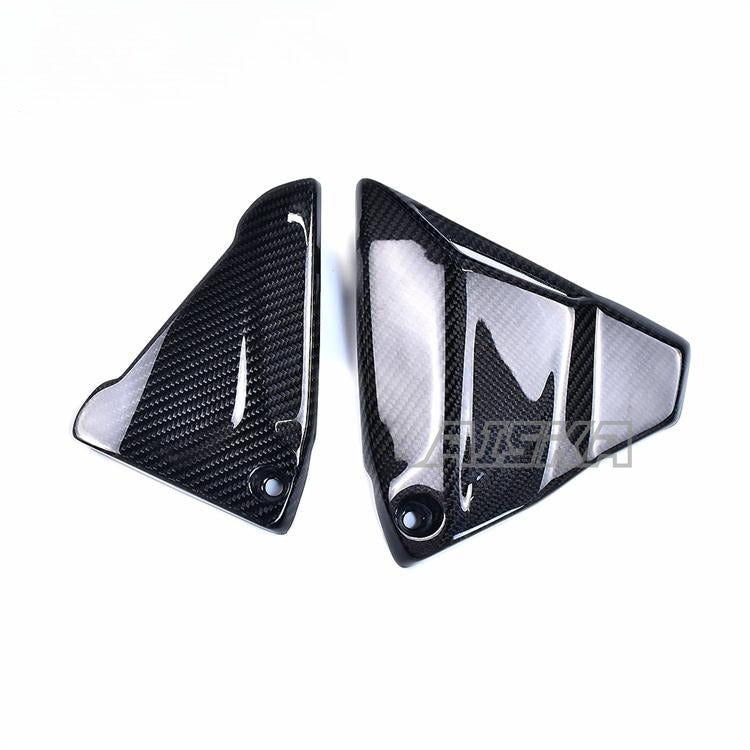 AISKA Motorcycle Accessories Dry Carbon Fiber Side Panel Side Battery Cover for BMW R1200GS 2013-2018