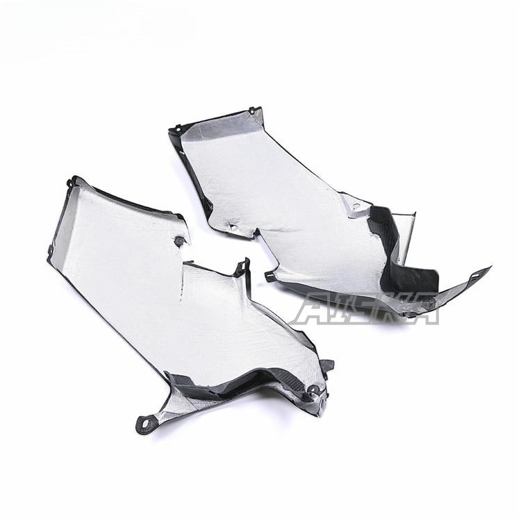 AISKA M1000RR 3K Pure Dry Carbon Fiber MotorcycleAccessories Lower Side Fairings for BMW M1000RR 2023-2024