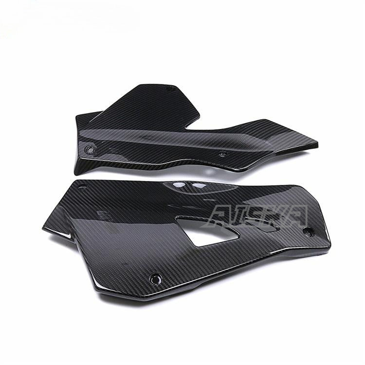 AISKA Wholesale 3K Real Dry Carbon Fiber Motorcycle Accessories Lower Belly Pan for BMW S1000XR 2020 2021 2022 2023 2024