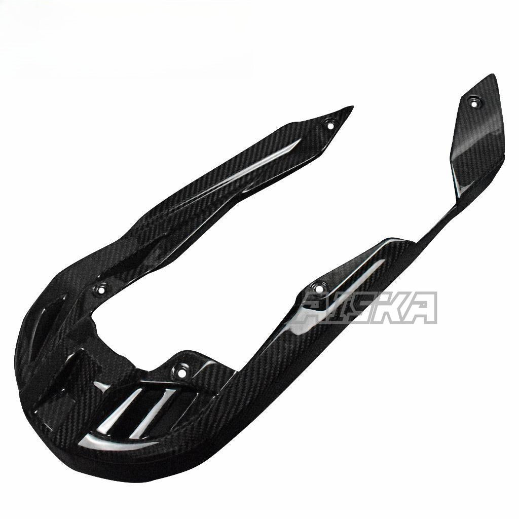 AISKA 3K Full Dry Carbon Fiber Motorcycle Accessories Rear Chain Guard Protector Cover for Honda XADV 750 2017 2018 2019