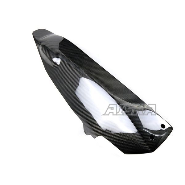 AISKA 3K Dry Carbon Fiber Motorcycle Accessories Lower Chassis Cover Race Belly Pan for Kawasaki Ninja ZX10R ZX-10R 2016-2020