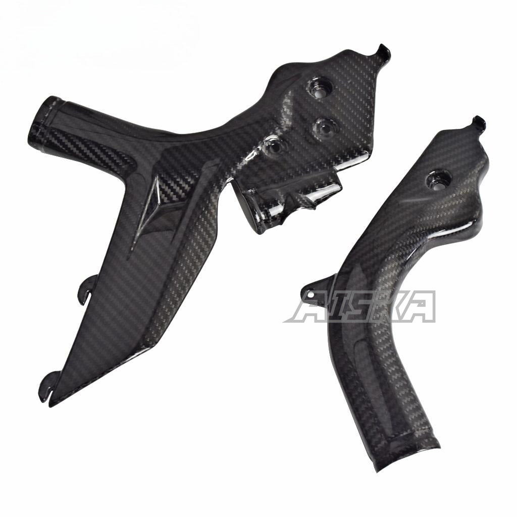 AISKA 690 Duke 3K Dry Carbon Fiber Motorcycle Frame Trim Cover Panel Fairings for KTM 690 Duke 2012-2019