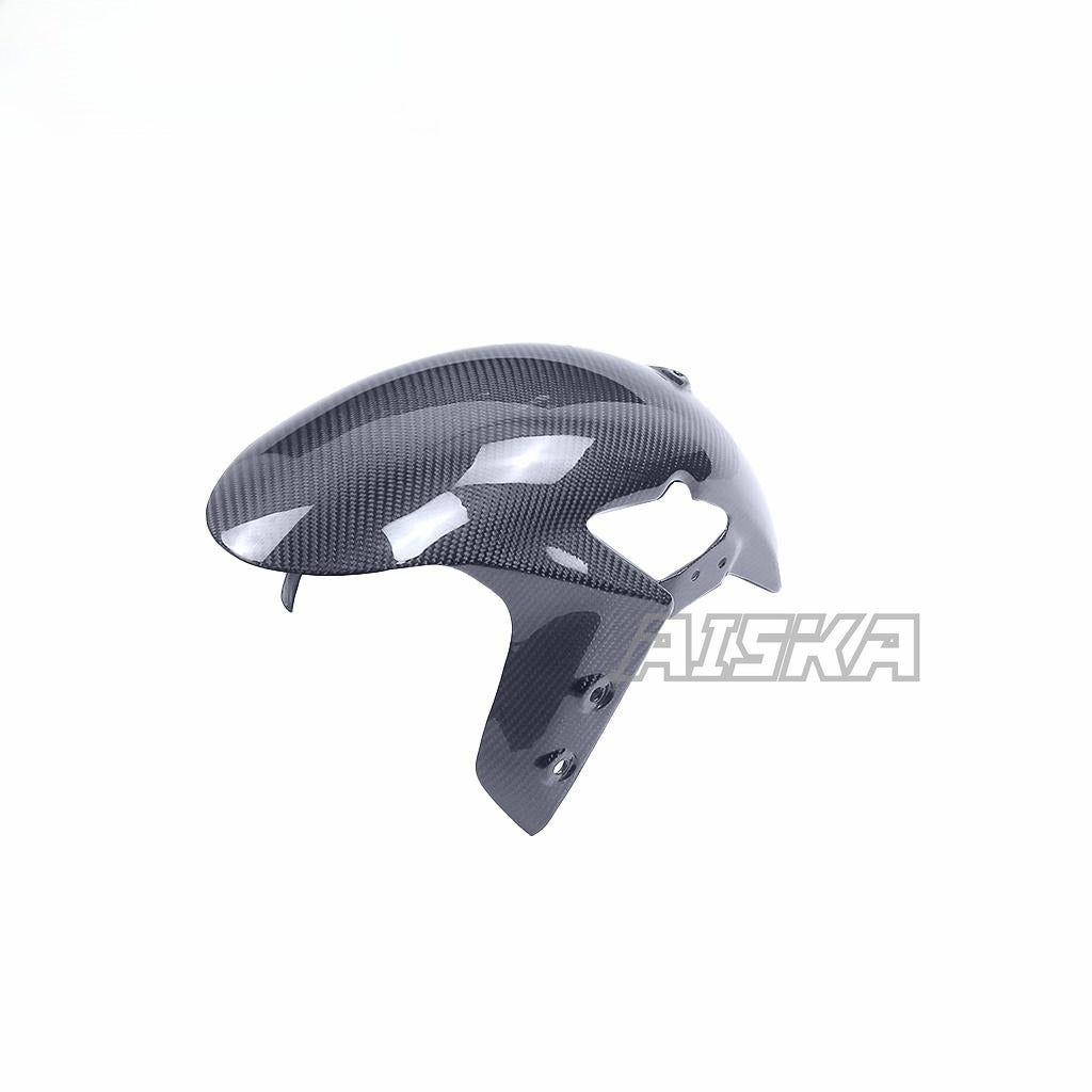 AISKA R7 Carbon Fiber Front Fender Hugger Mudguard Motorcycle Twill Carbon Fiber Front Fender for Yamaha R7 2022 2023 2024