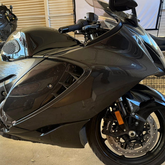 AISKA Suzuki GSX1300R Hayabusa 2021-2025 Carbon Fiber Large Side Panel