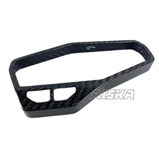 AISKA 100% 3K Pure Motorcycle Carbon Fiber Speedometer Gauges Tachometer Instrument Case Cover for Yamaha MT09 FZ09 2014-2020