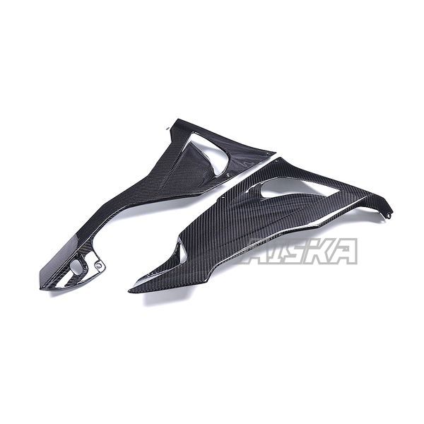 AISKA Motorcycle Full Dry Carbon Fiber Lower Belly Pan Fairing for Kawasaki Ninja ZX-6R 2024