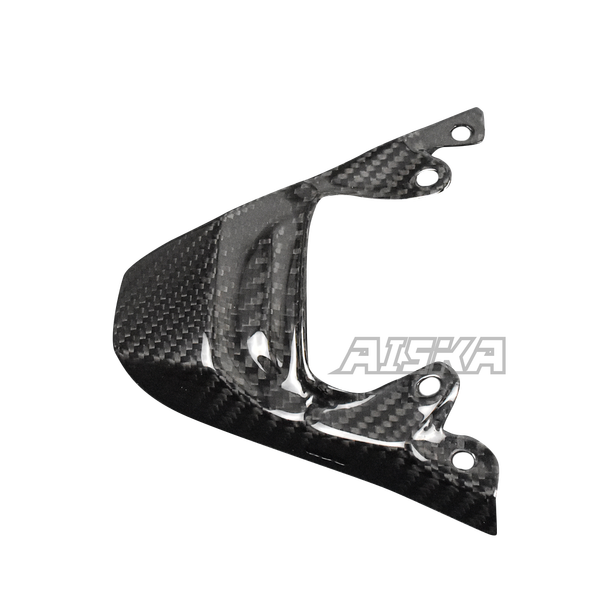 AISKA 3K Dry Carbon Fiber Motorcycle Rear Seat Tail Light Cover Fairing Cowl for Kawasaki ZX-6R 2019-2024 Model Years