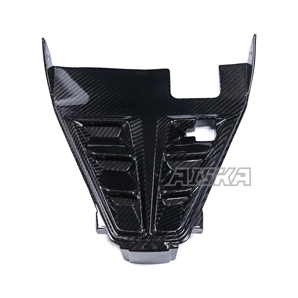 AISKA 100% 3K Twill Glossy Dry Carbon Fiber Lower Radiator Surround Cover for Aprilia RS457 2023 2024 2025