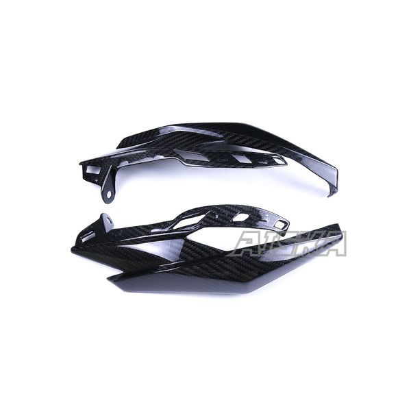 AISKA 3K Dry Carbon Fiber Motorcycle Accessories Front Headlight Side Fairing Cover Panels for Kawasaki Z1000 2014+