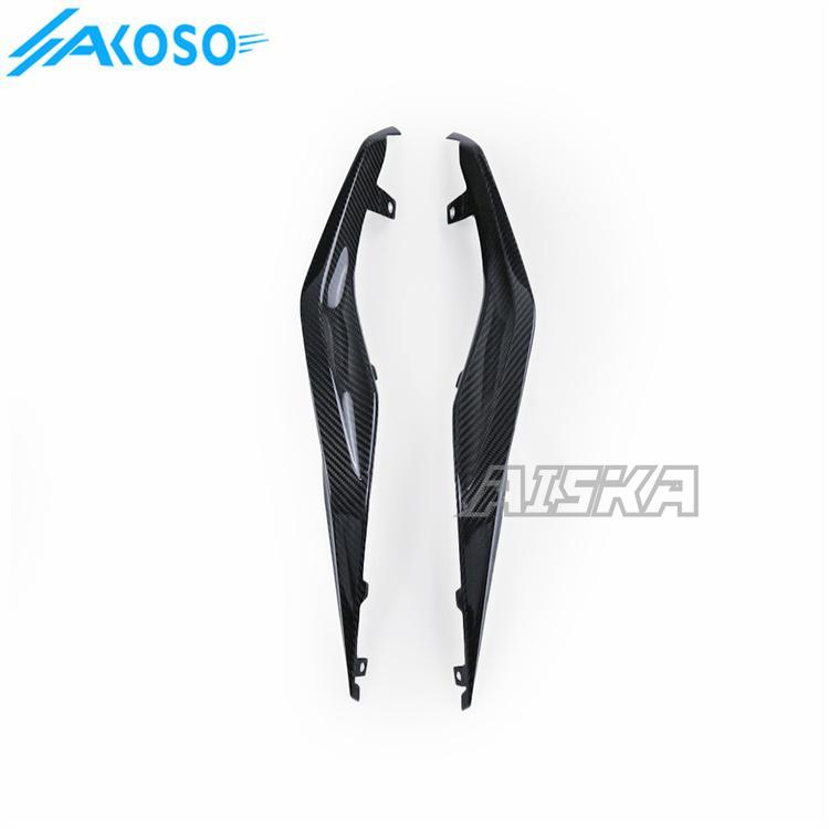 AISKA Wholesale High Quality Twill Weave Motorcycle 3K Carbon Fiber Tail Fairing Rear Seat Side Panel for BMW S1000XR 2015-2019