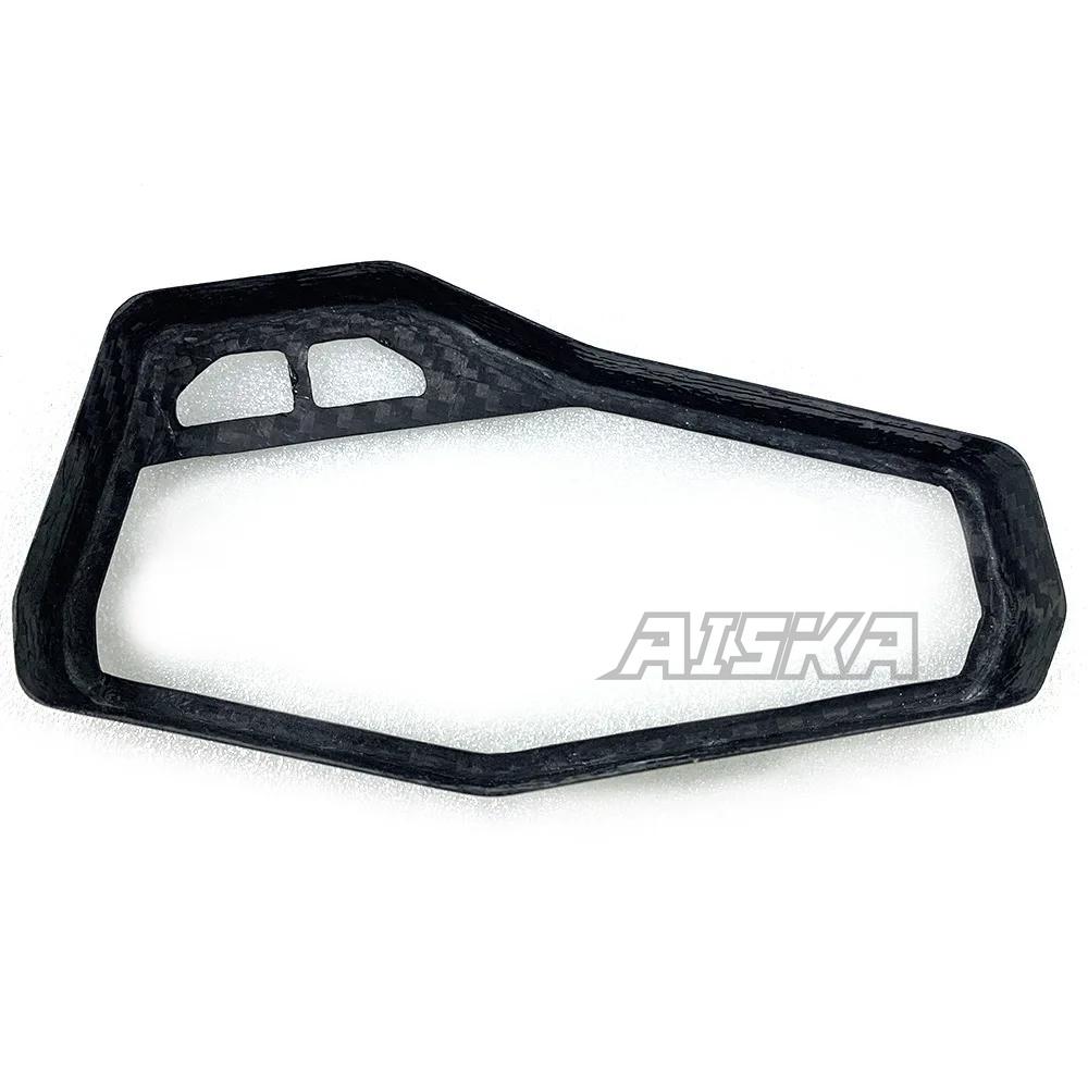 AISKA 100% 3K Pure Motorcycle Carbon Fiber Speedometer Gauges Tachometer Instrument Case Cover for Yamaha MT09 FZ09 2014-2020