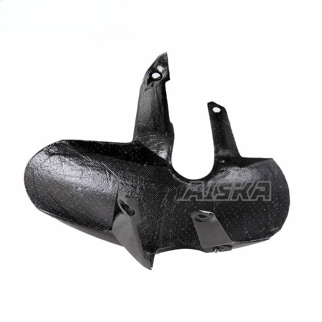 AISKA Motorcycle 3K Dry Carbon Fiber Front Tire Fender Mud Guard Hugger for Honda CB650F CBR650F 2014 2015 2016 2017 2018