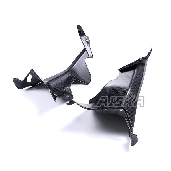 AISKA 100% 3K Full Dry Carbon Fiber Motorcycle Front Side Panel Fairings for Ducati Panigale V4 V4S 2025