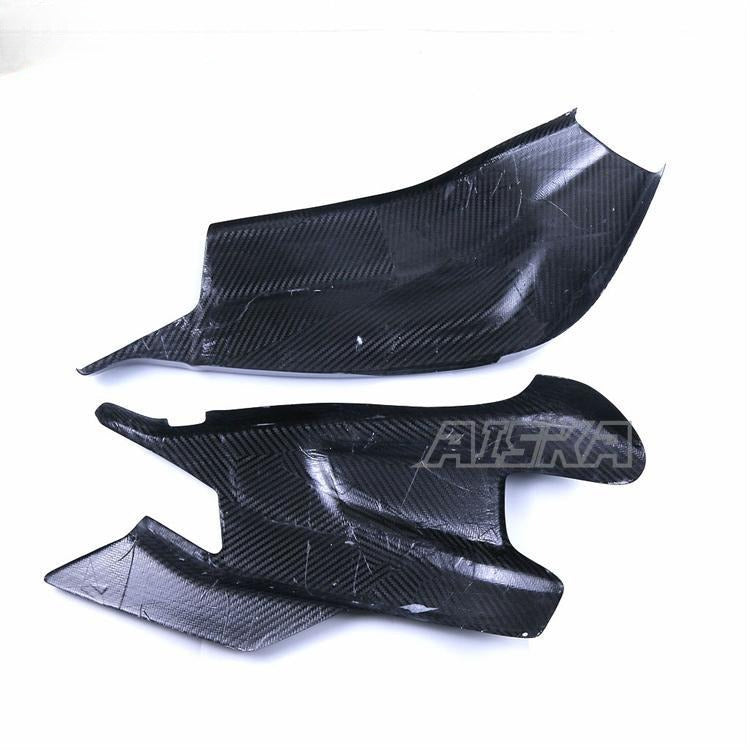 AISKA Twill Wave Dry Carbon Motorcycle Frame Cover Chain Protection Swingarm Covers Guards for BMW S1000RR 2015-2018
